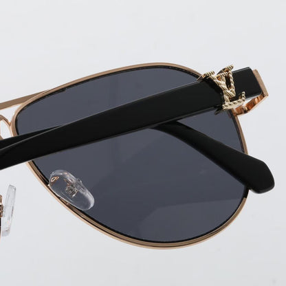 2025 Heisse Runde Mode Sonnenbrille