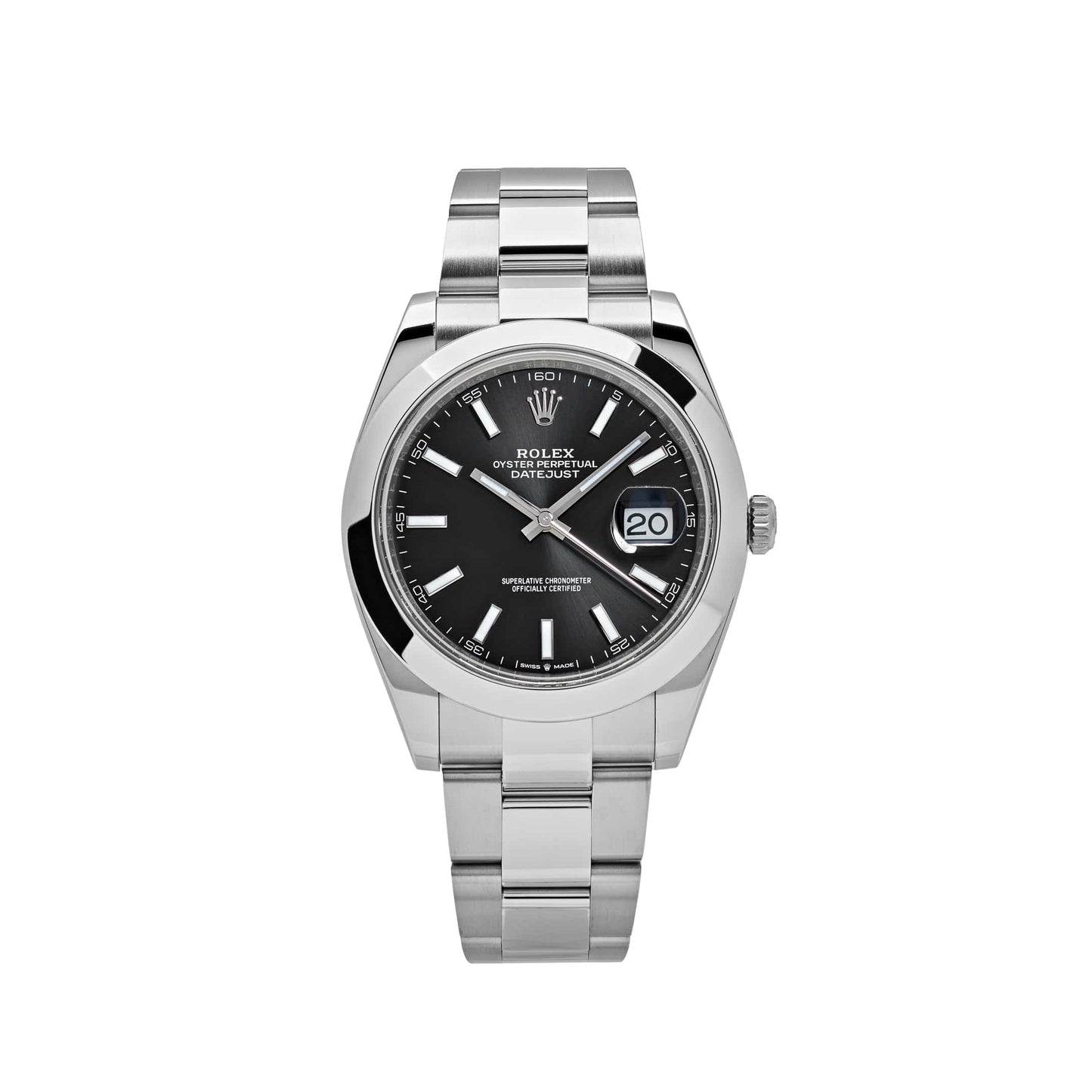 2025 Watch Datejust 126300 Stainless Steel Black Dial Oyster (2024)