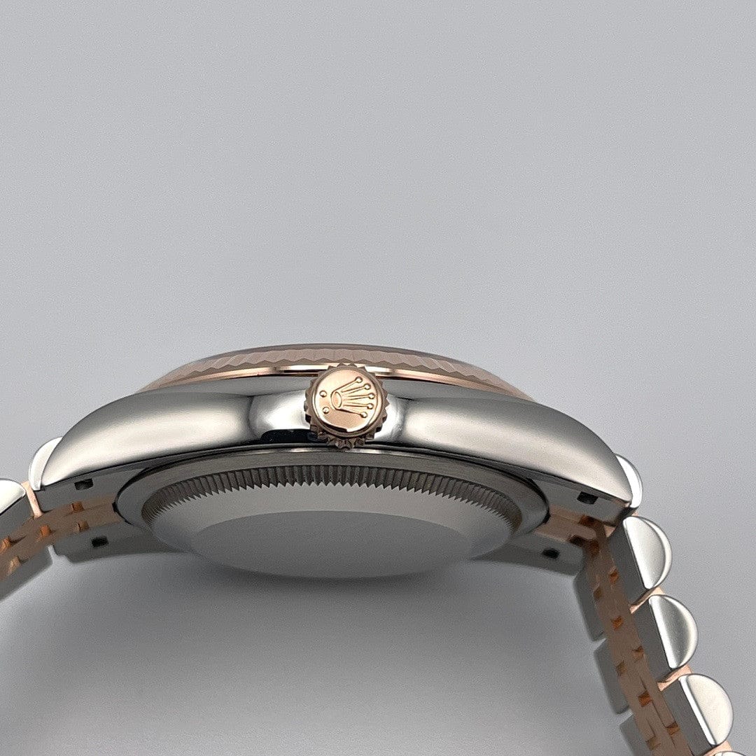 2025 Watch Datejust 126231 'Wimbledon' Stainless Steel Rose Gold Slate Dial