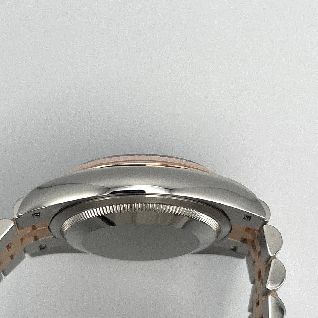 2025 Watch Datejust 126231 'Wimbledon' Stainless Steel Rose Gold Slate Dial