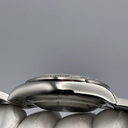 2025 Watch Datejust 126284RBR Stainless Steel White Gold Mother of Pearl Dial