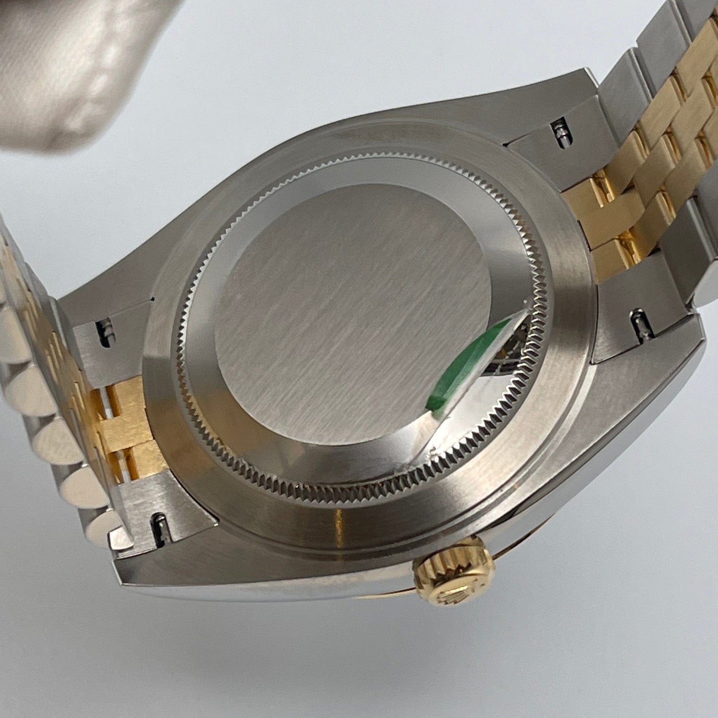 2025 Watch Datejust 126333 'Wimbledon' Yellow Gold Stainless Steel Slate Jubilee