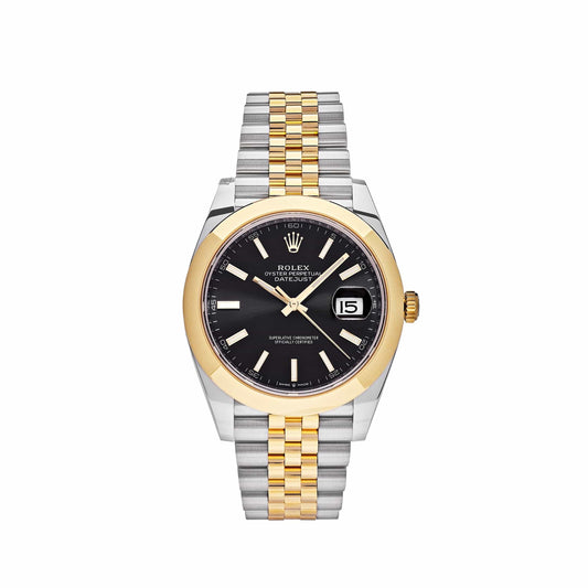 2025 Watch Datejust 126303 Stainless Steel Yellow Gold Black Dial Jubilee (2022)