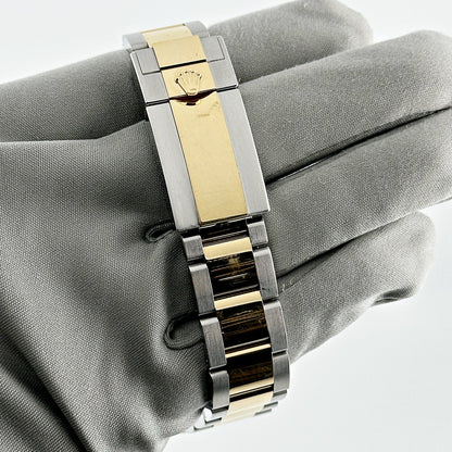 2025 Watch Daytona 116503 Yellow Gold Stainless Steel Black Diamond Dial (2022)