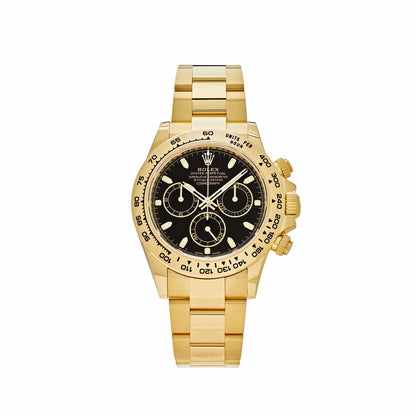 2025 Watch Daytona 116508 Yellow Gold Black Dial (2023)