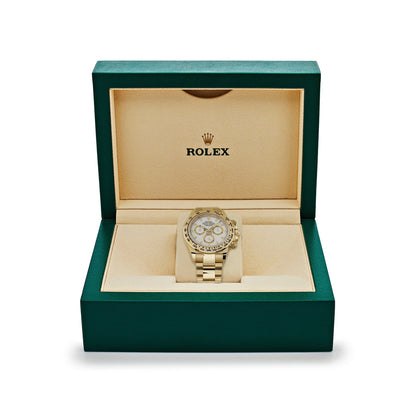 2025 Watch Daytona 116508 Yellow Gold White Dial (2021)