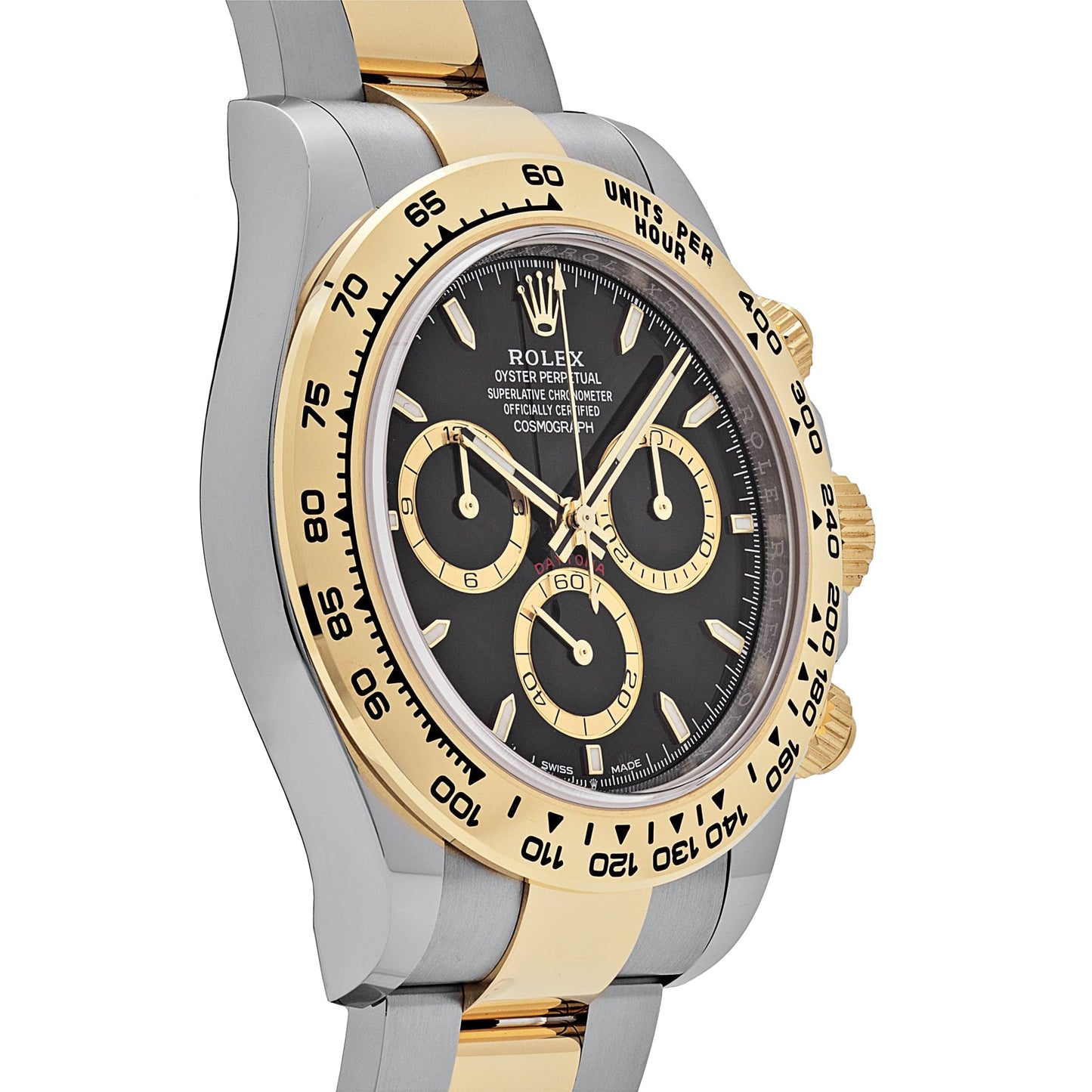 2025 Watch Daytona 126503 Stainless Steel Yellow Gold Black Dial (2024)