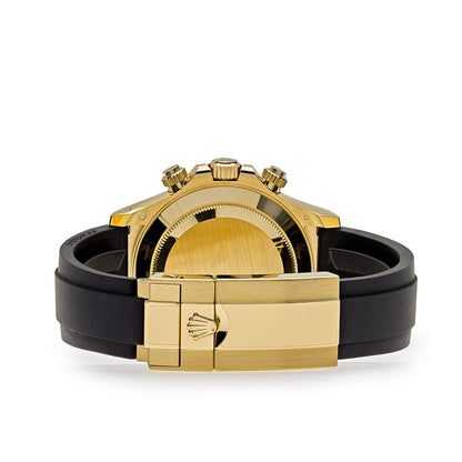 2025 Watch Daytona 116518LN Yellow Gold Black Diamond Dial