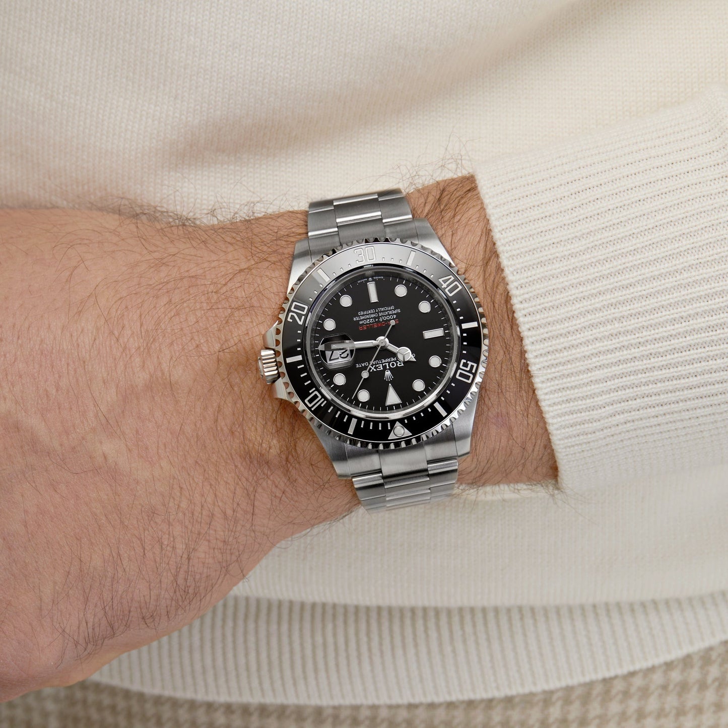 2025 Watch Sea-Dweller 126600 Stainless Steel Black Dial (2018)