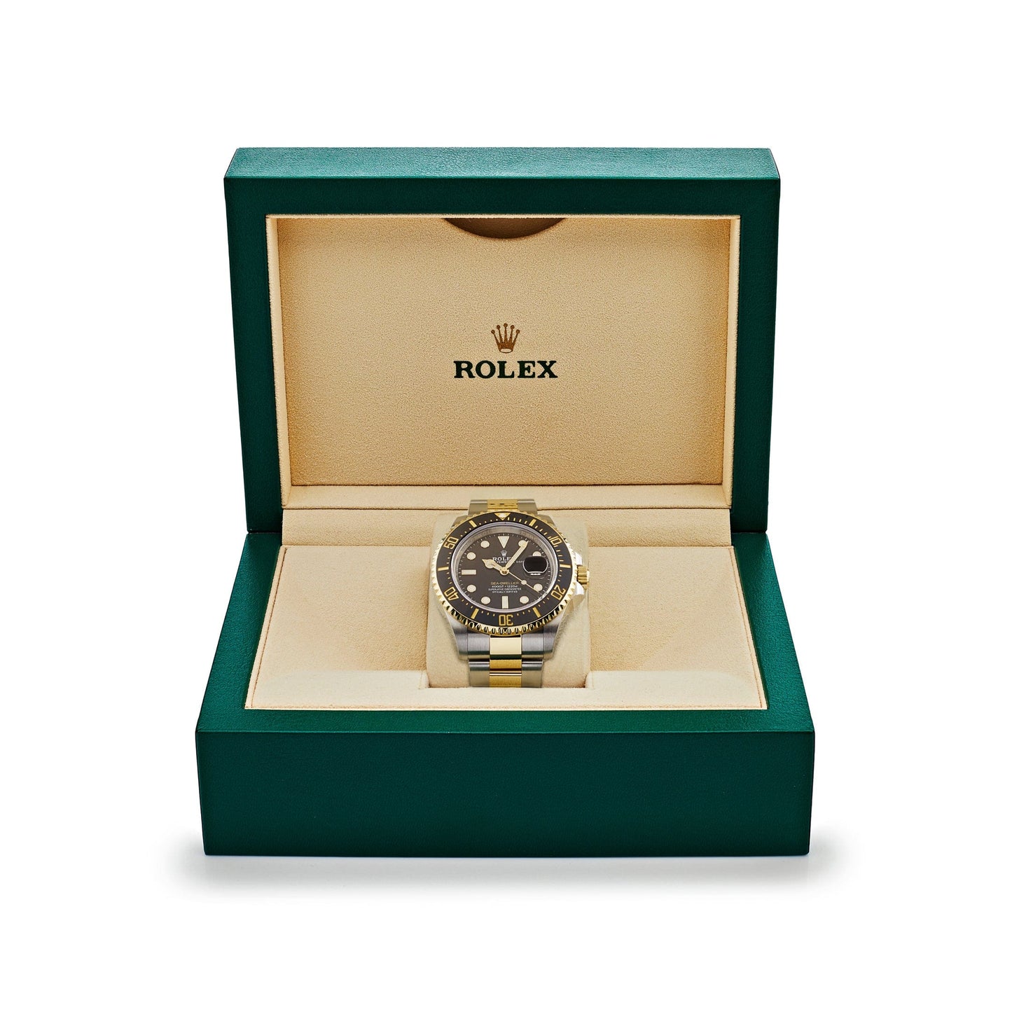 2025 Watch Sea-Dweller 126603 Stainless Steel Yellow Gold Black Dial (2019)