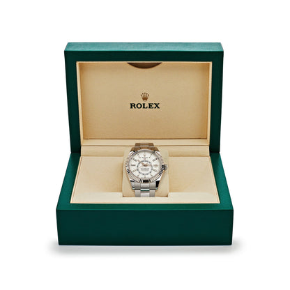 2025 Watch Sky-Dweller 336934 Stainless Steel White Dial (2024)