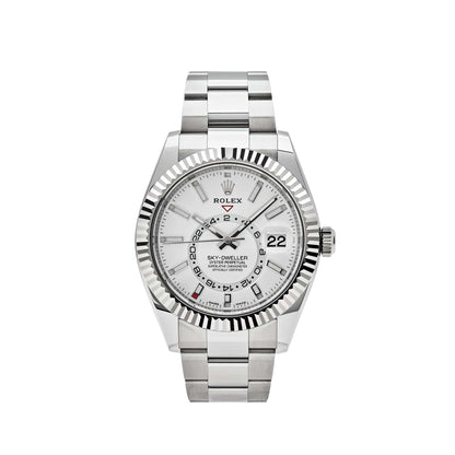 2025 Watch Sky-Dweller 326934 Stainless Steel White Dial