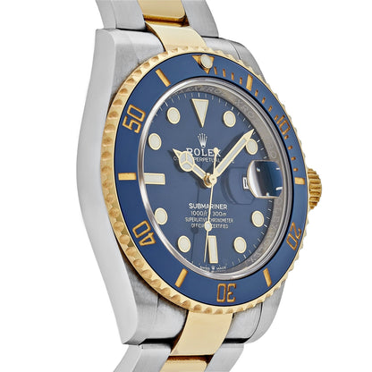 2025 Watch Submariner Date 126613LB Stainless Steel Yellow Gold Blue Dial