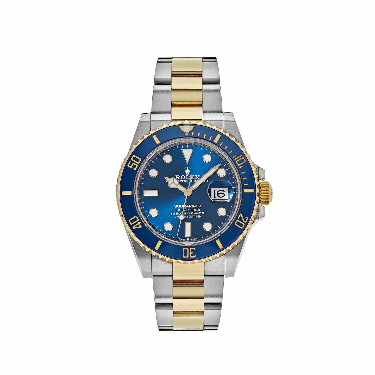 2025 Watch Submariner Date 126613LB Stainless Steel Yellow Gold Blue Dial