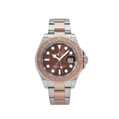 2025 Watch Yacht-Master 126621 Stainless Steel Rose Gold Brown Dial